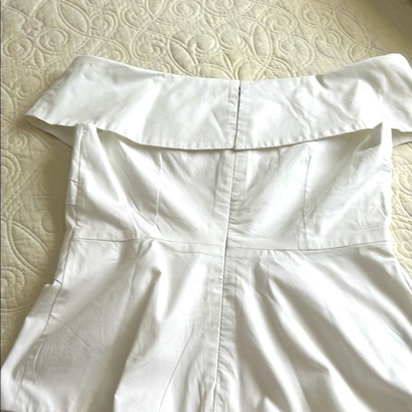 LOFT Elegant White Off-Shoulder Top - Picture 4 of 7